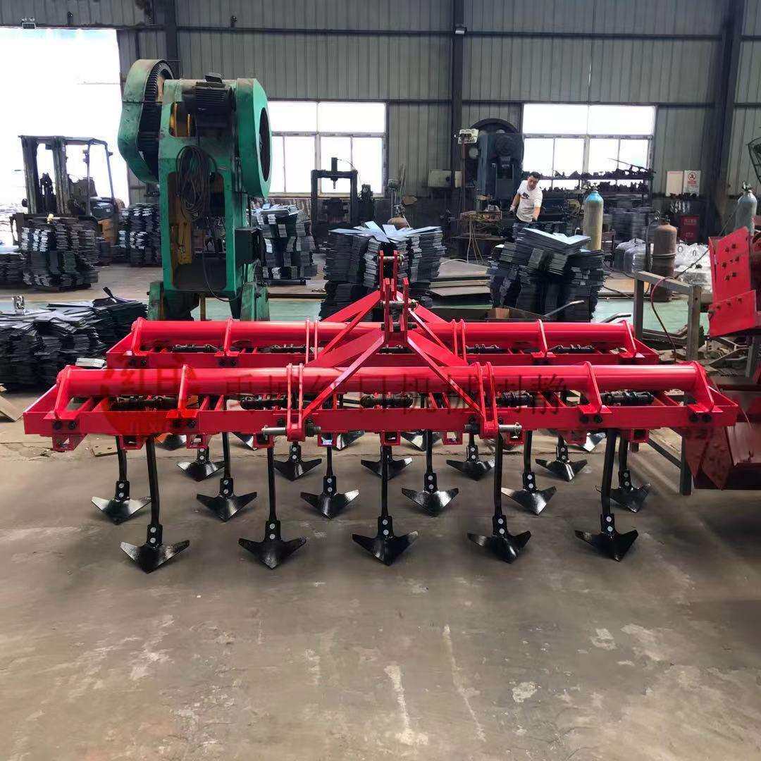 中耕机工作视频 农业机械双弹簧中耕机 红日机械农用中耕机