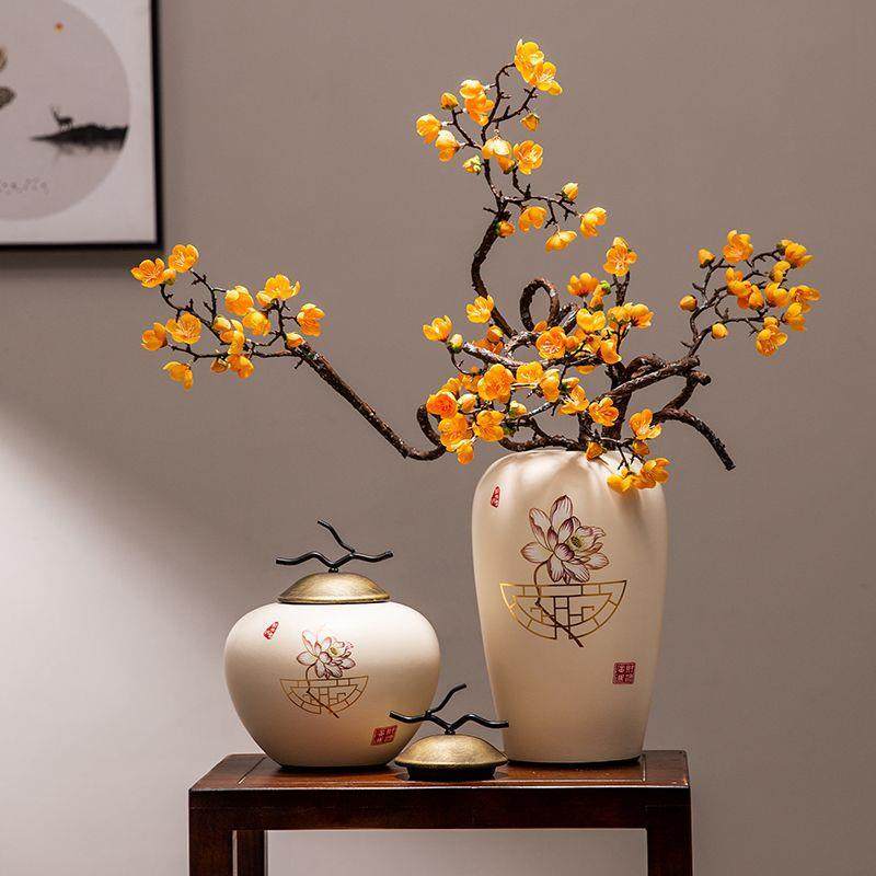 新中式摆件工艺品高档客厅电视柜轻奢家居软装装饰品陶瓷茶室禅意,电子元器件市场,其它元器件,淘宝优惠券,粉丝福利购,淘宝优惠卷