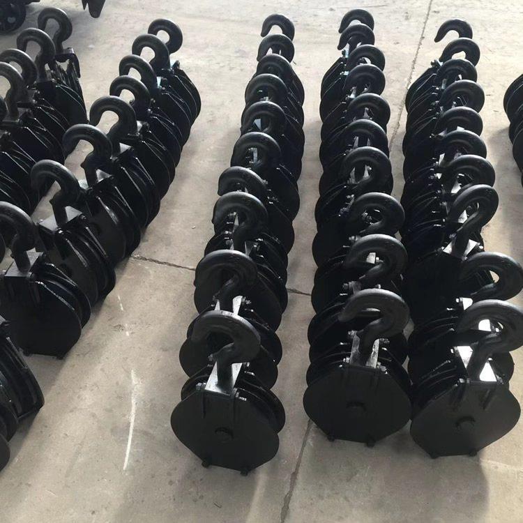明投机械矿用滑轮 多规格 体积小 重量轻 操作简单 提升性能好
