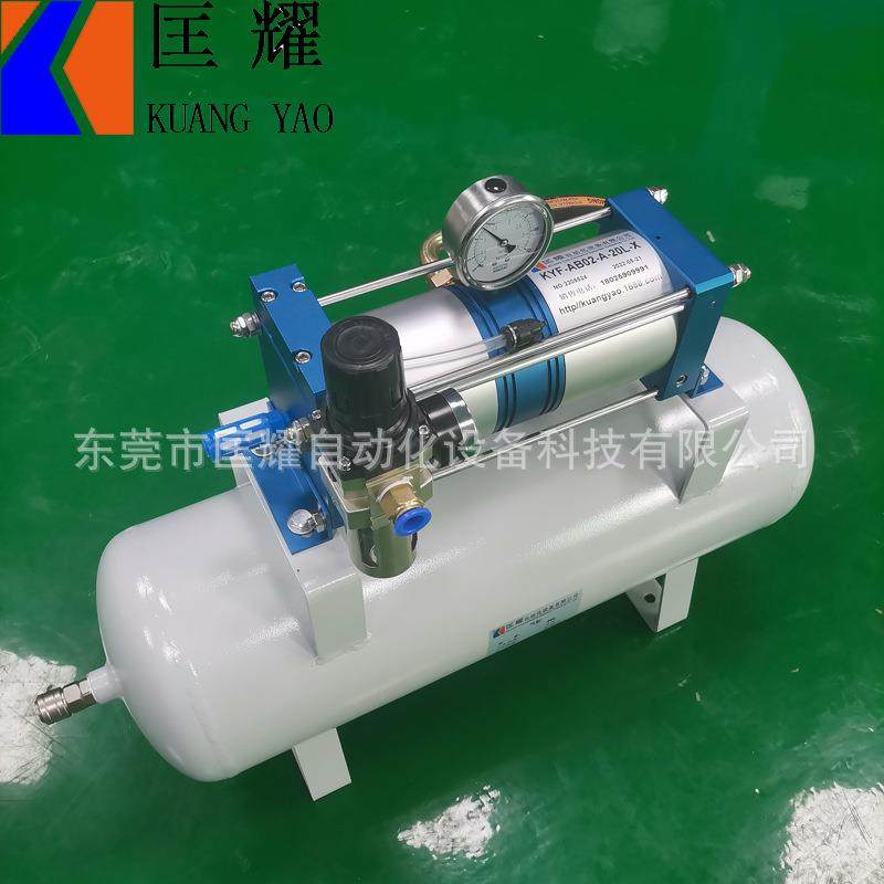 空气增压泵2比1气驱动气体增压机注塑机管道稳压器广东送货上门