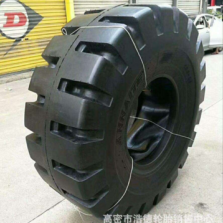 装载机半实心轮胎铲车轮胎现货17.5-25 23.5-25L5加深防爆30/50