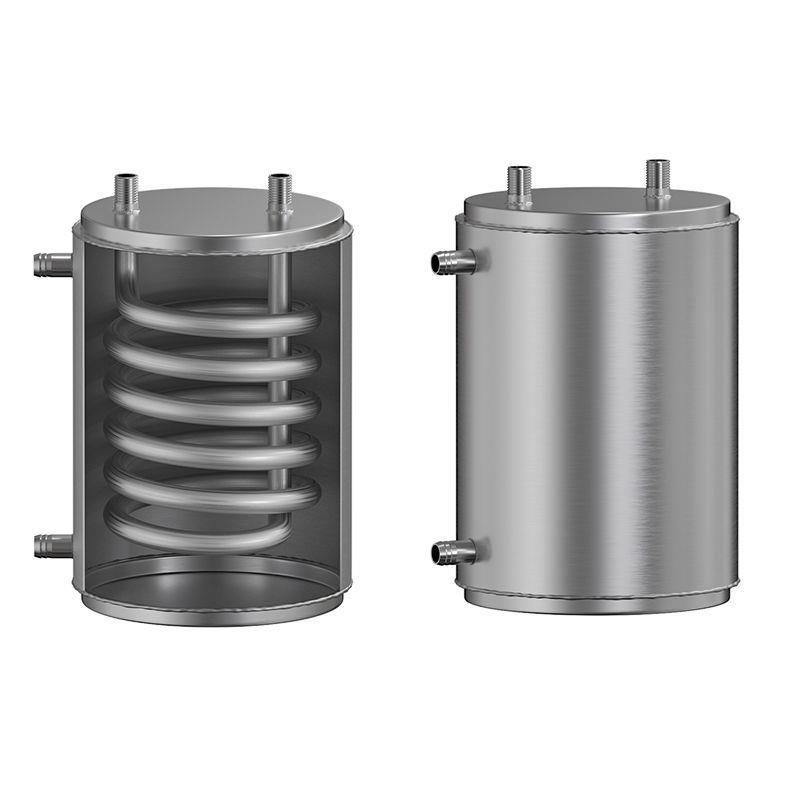 盘管冷却器热交换器冷凝器换热制冷升温降温加热对流蒸馏节能