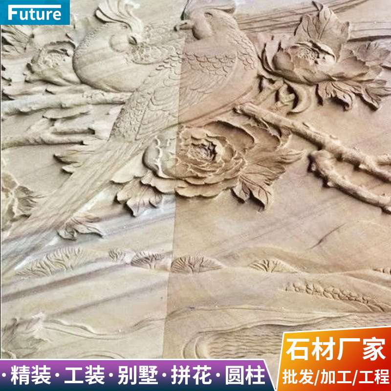 大理石外墙装饰浮雕墙面立体浮雕别墅庭院墙壁画图片