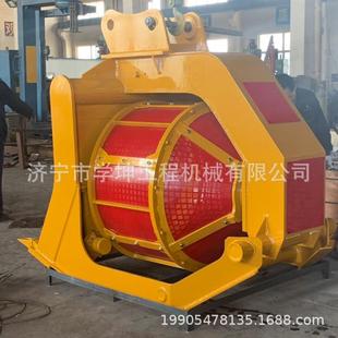 筛沙斗 挖机筛分斗 滚筒筛网斗 挖机分拣设备