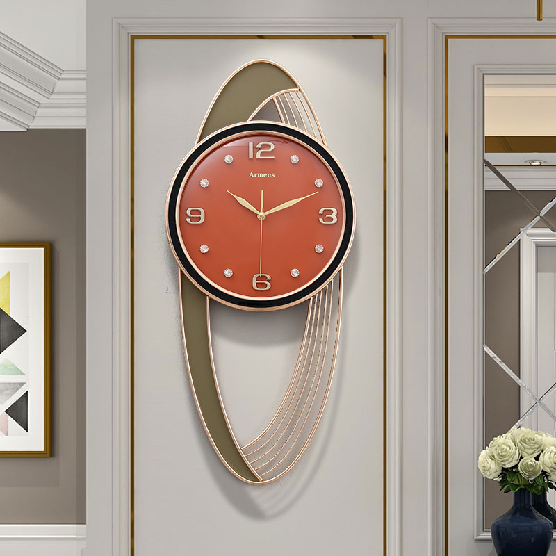 2022新款创意挂钟客厅家用时尚钟表轻奢现代挂表欧W式简约挂墙时