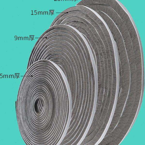 窗塑胶条毛条防蚊玻璃门钢门缝铝合金推拉纱窗填充窗户密封条缝隙