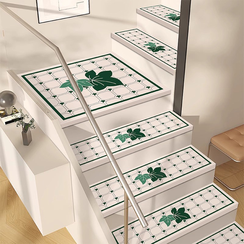 阶梯式旋转楼梯专用地毯台阶垫z子室内隔音实木楼梯踏步垫防滑垫