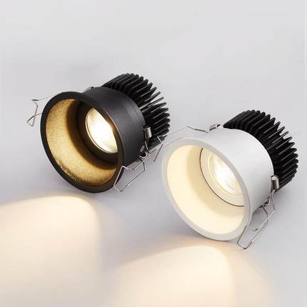 嵌入式led筒灯天花灯开孔75mm窄边框极简客厅餐厅无主灯防眩射灯