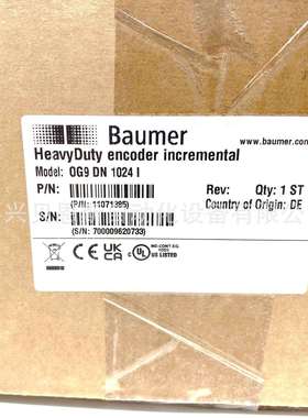 Baumer-hubner堡盟霍伯纳编码器OG9DN1024I原装OG8DN2048CI现货
