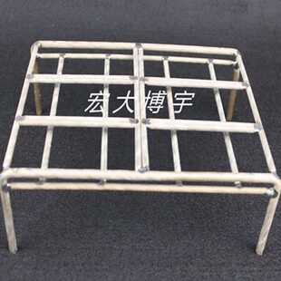 坩埚丝用孔坩埚 镍铬   架长方形架灰灰皿坩埚架马弗炉6坩埚分