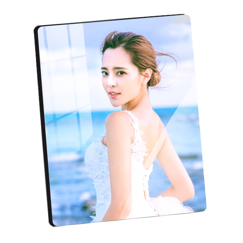 相框摆台大韩水晶版画拉米娜照片定制相片创意摆件婚纱.照冲印冲