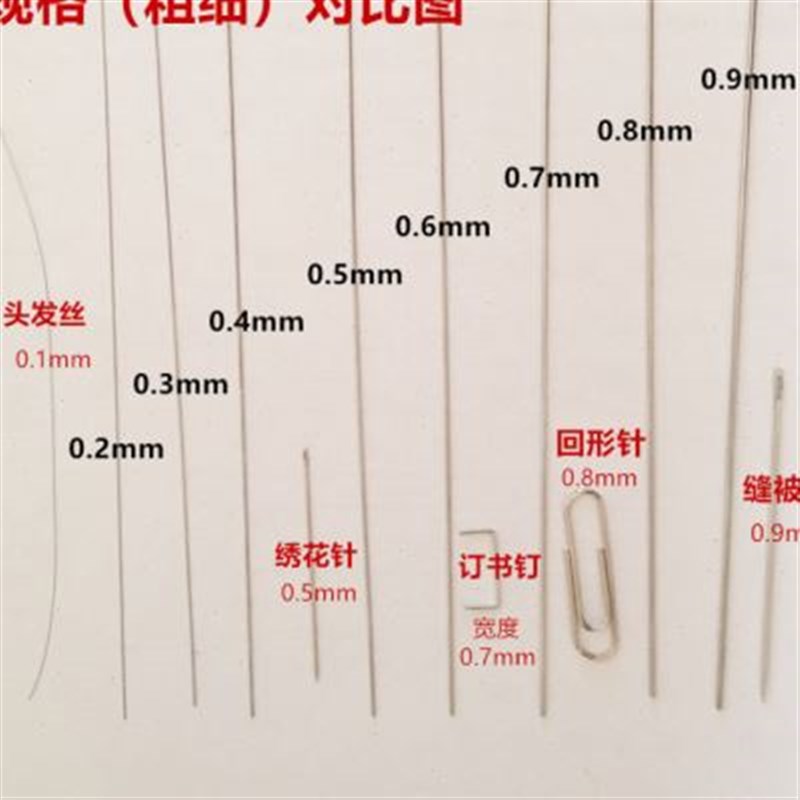 304不锈钢弹簧直丝直条弹性钢丝硬钢丝冷拉光圆050608