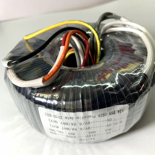 120W 9V2(6.6A4线)115-230V环牛电源变压器R双9V 环型变压器铜