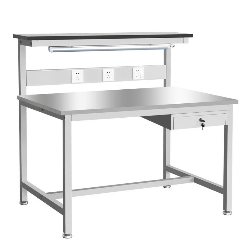 不锈钢面工作台带灯带插座抽屉焊接检验电子工厂车间操作台工作桌,五金/工具,工作台/防静电工作台/重型工作台,淘宝优惠券,粉丝福利购,淘宝优惠卷