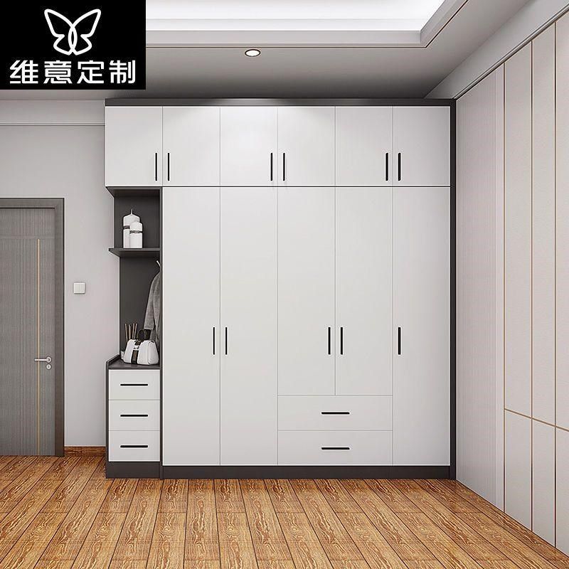 维意定制全屋定制整体柜子衣橱衣柜家用家具卧室简约现代储物柜子