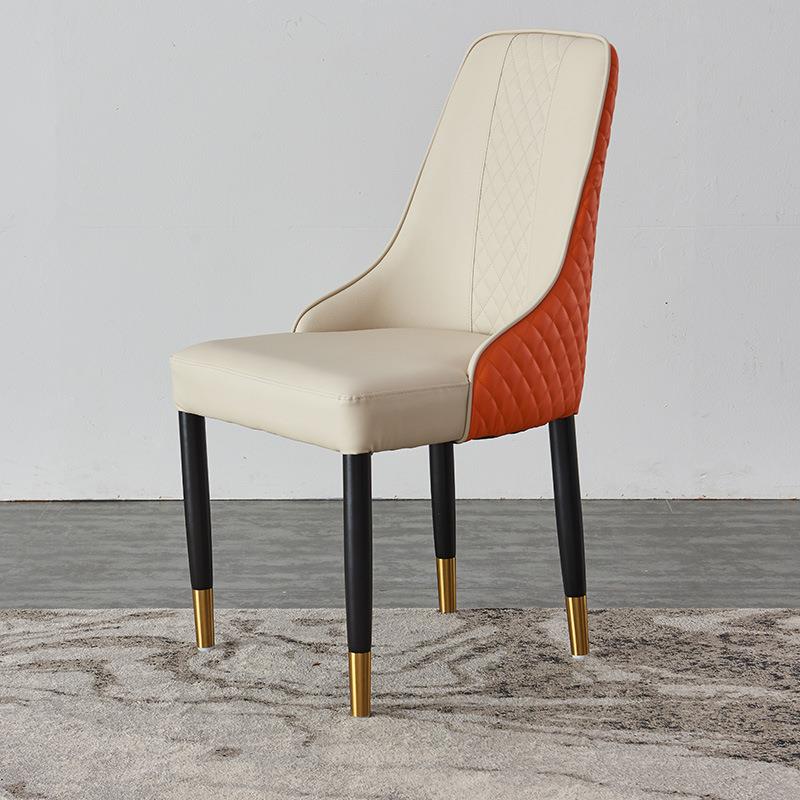 轻奢餐厅餐椅北欧靠背卧室化妆椅家用书桌椅简约客厅洽谈会客椅子