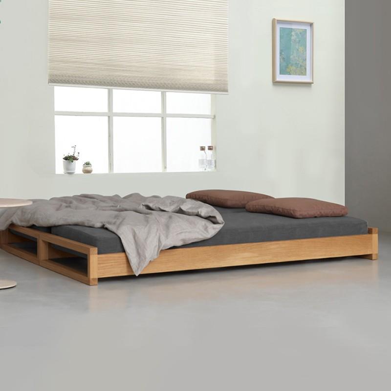 实木沙发床单人床可折叠两用实木床小户型双人床多功能床