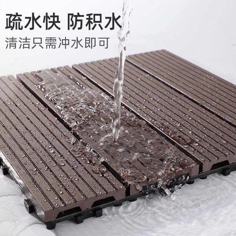 浴室防滑垫淋浴房脚垫洗澡防摔垫拼接地垫隔水卫生间满铺排水地板