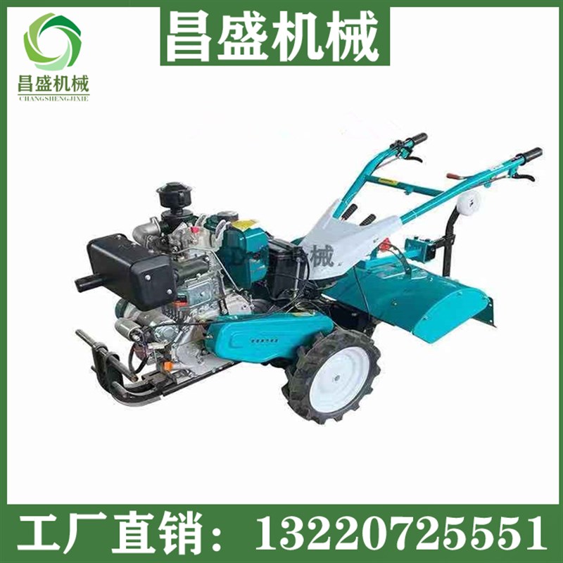 多功能手扶c四驱 柴油汽油微耕机松土机旋耕机除草机农机开沟 锄