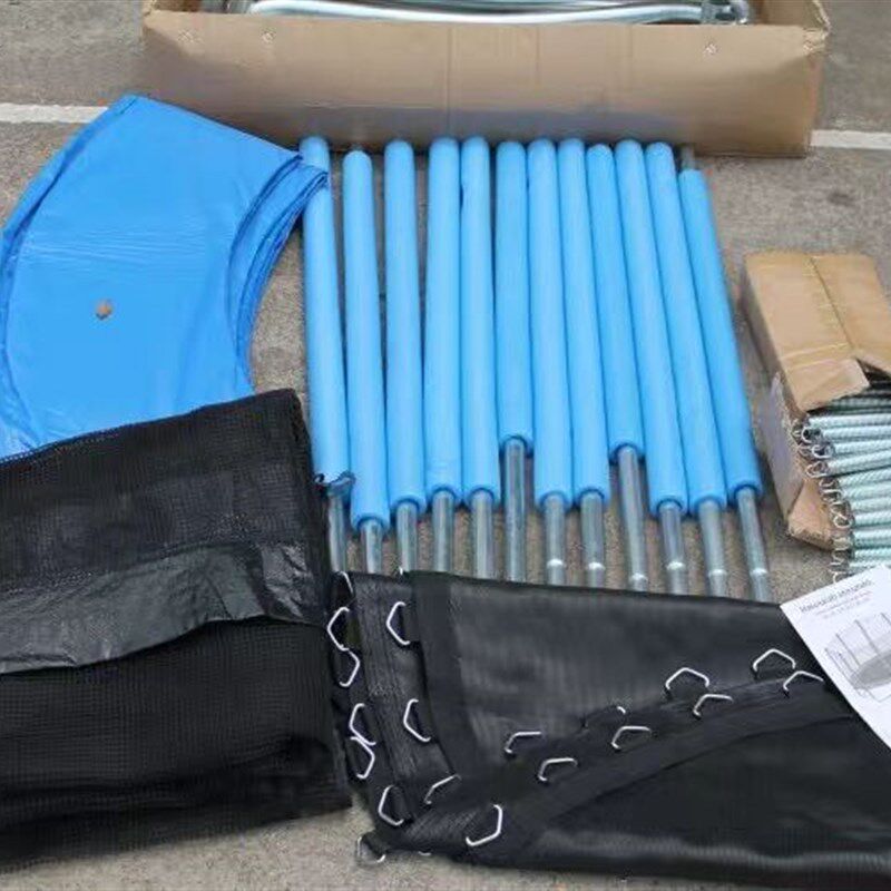 蹦蹦床儿童家用跳床配件护网沃围Z圈跳布弹簧