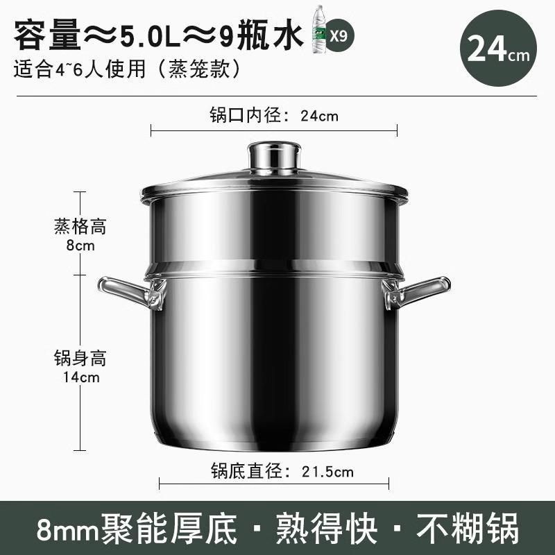 新品不锈钢桶圆桶304商用汤桶卤桶油桶炖锅大容量加厚家用汤锅,厨房电器,商用保温锅/保温桶,淘宝优惠券,粉丝福利购,淘宝优惠卷