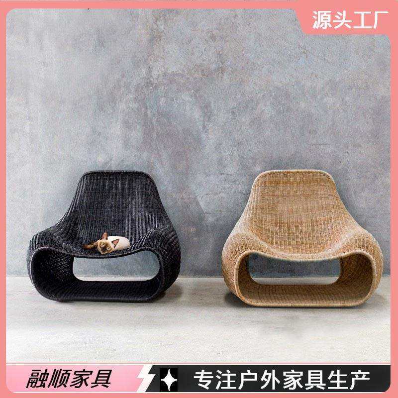 户外藤编沙发庭院阳台花园桌椅休闲猫窝茶几躺椅三件套组合家具,电子元器件市场,其它元器件,淘宝优惠券,粉丝福利购,淘宝优惠卷