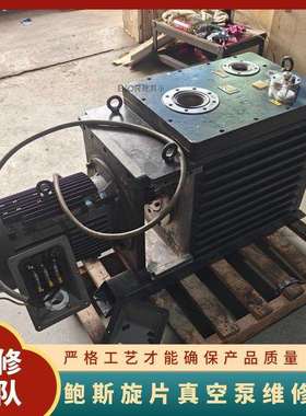 BAOSI鲍斯BSV275真空机械泵维修旋片油泵漏油维修真空度不足