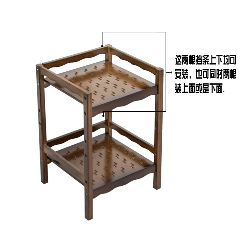 多功能茶几置f物架可移动落地茶水柜家用多层餐车储物架客厅收纳