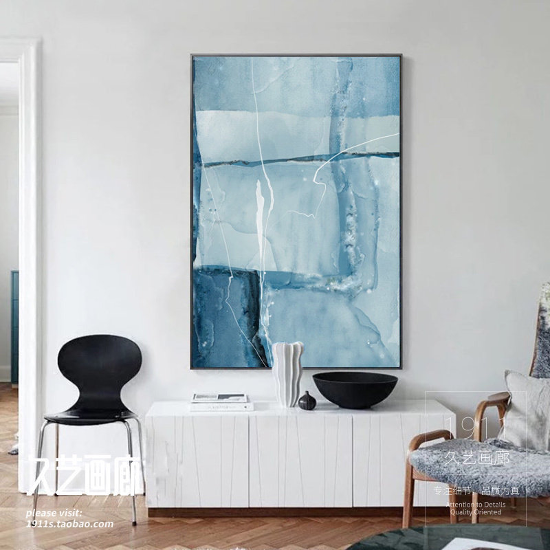 抽象画简约现代客厅装饰画玄关走廊挂画沙发背景墙餐厅大幅壁画,家居饰品,现代装饰画,淘宝优惠券,粉丝福利购,淘宝优惠卷