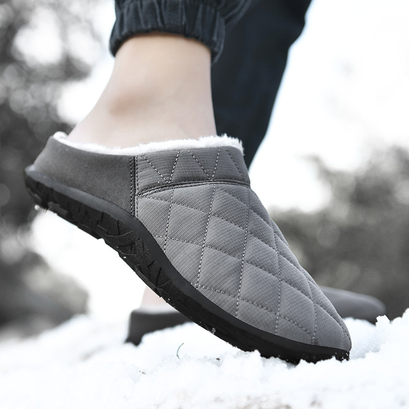 48特大码拖鞋男45冬季保暖46可外穿加肥加大47防水软底男士棉拖鞋,流行男鞋,包头拖,淘宝优惠券,粉丝福利购,淘宝优惠卷
