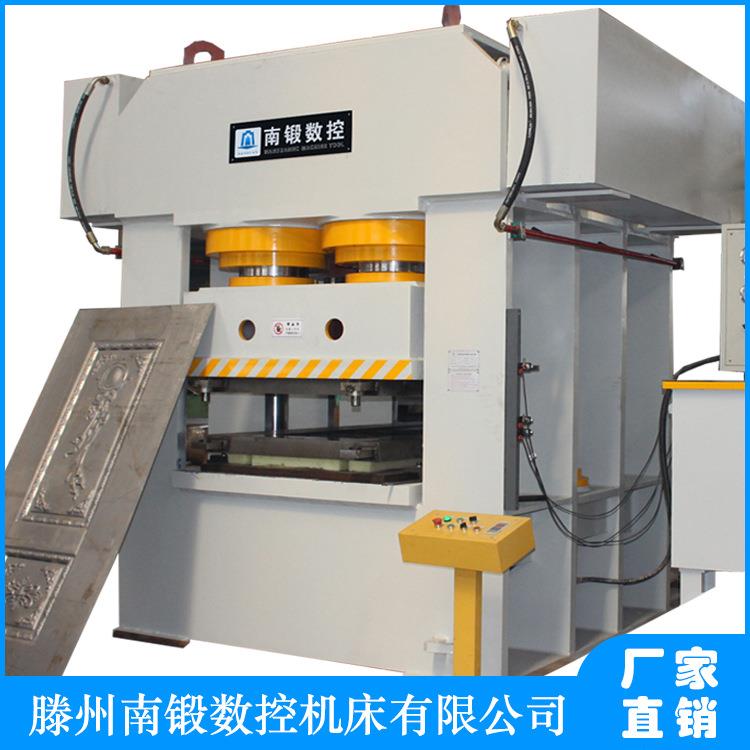 2500吨框式液压机滕州厂家门面压花机室内门门板压花油压机