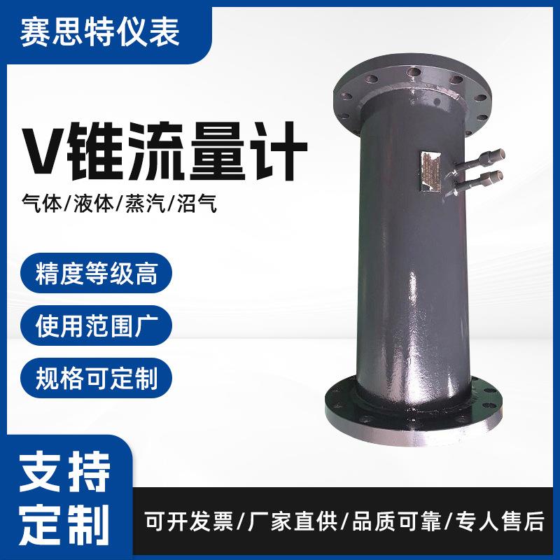 V锥流量计一体化锥形流量计管道式流量计