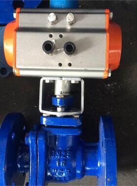 气动/Q641Y球球阀25C304法兰-氮化硬密封316