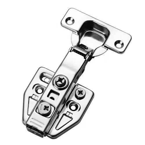 不锈钢304三维调节铰链阻尼静音3D液压缓冲衣整体橱柜门窗五金铰