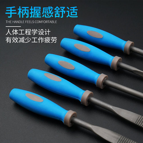 木工锉刀半圆细齿红木硬木锉手工什锦小锉刀套装打磨工具DIY迷你