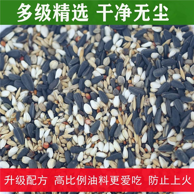 蜡嘴鸟食颗粒400g辣子鸟粮黑尾黑头交嘴黄似蜡嘴雀锡嘴鹏飞鸟业图片