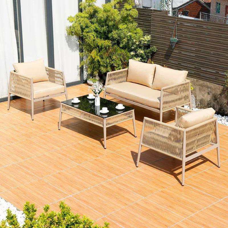 户外休闲绳编桌椅室外露天单人沙发组合庭院防水防晒别墅民宿藤椅,鲜花速递/花卉仿真/绿植园艺,割草机/草坪机,淘宝优惠券,粉丝福利购,淘宝优惠卷