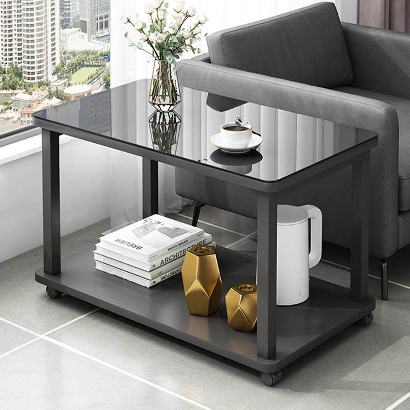 沙发边几客厅家用可移动小桌子办公室钢化玻璃茶桌沙发中间小茶几,鲜花速递/花卉仿真/绿植园艺,割草机/草坪机,淘宝优惠券,粉丝福利购,淘宝优惠卷
