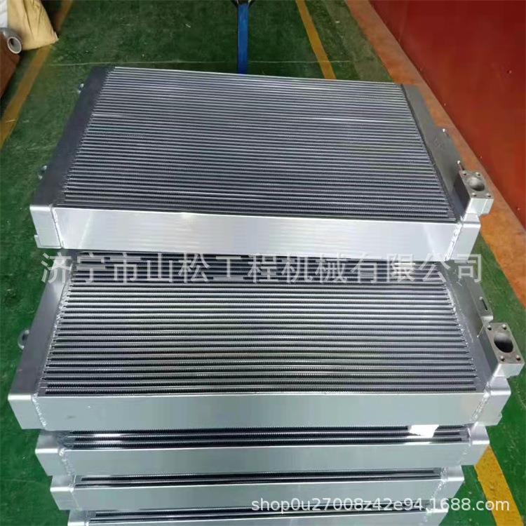 SH60SH120A1SH120A3SH130挖掘机水箱油散中冷散热器总成