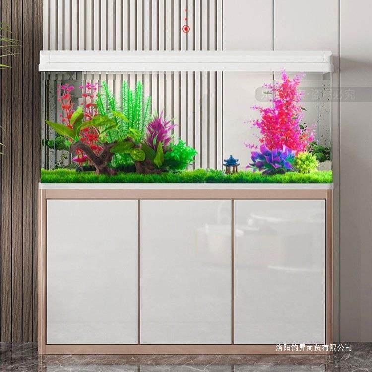 鱼缸水族箱大中小型客厅家用玻璃懒人免换水生态带底柜落地金鱼缸,鲜花速递/花卉仿真/绿植园艺,割草机/草坪机,淘宝优惠券,粉丝福利购,淘宝优惠卷