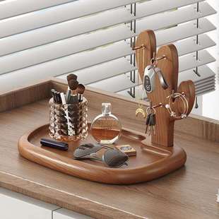 多层桌面杯架博古架中式复古风茶室茶具紫砂壶摆放架子摆件展示架