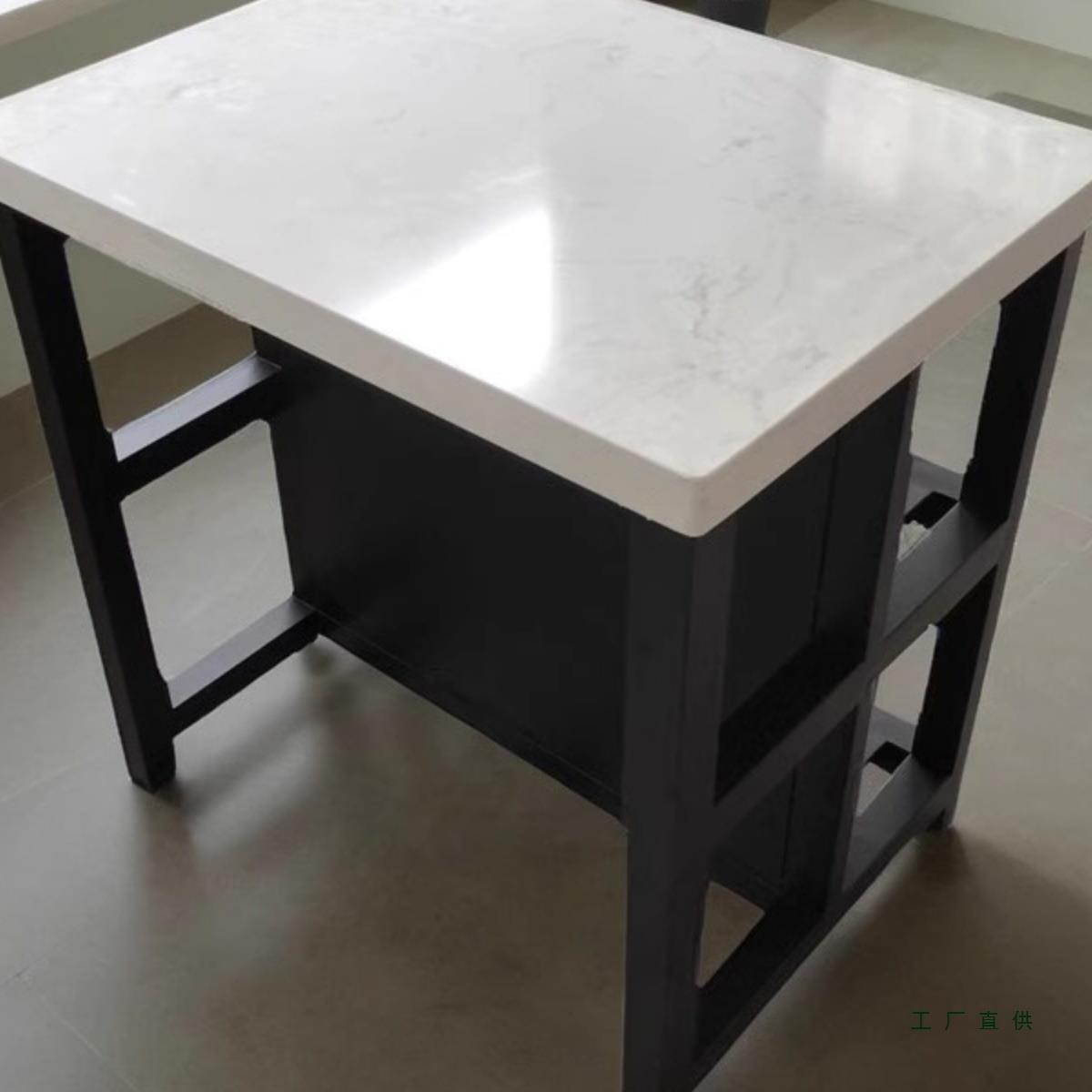 开放式厨房小中岛台单独料理台置物柜可移动餐边柜备餐桌一体收纳