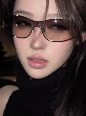 Y2K甜酷连体墨镜防紫外线