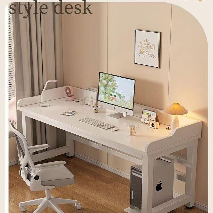 电脑桌台式书桌学生家用双人学习桌卧室简易课桌办公桌长方形桌y*