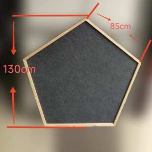 五角扑克桌面五人斗地主桌子桌面五边形桌面板定 制保皇棋牌桌