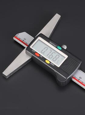 桂林/广陆数显深度尺0-150121-201电子深度尺高精度测量工具