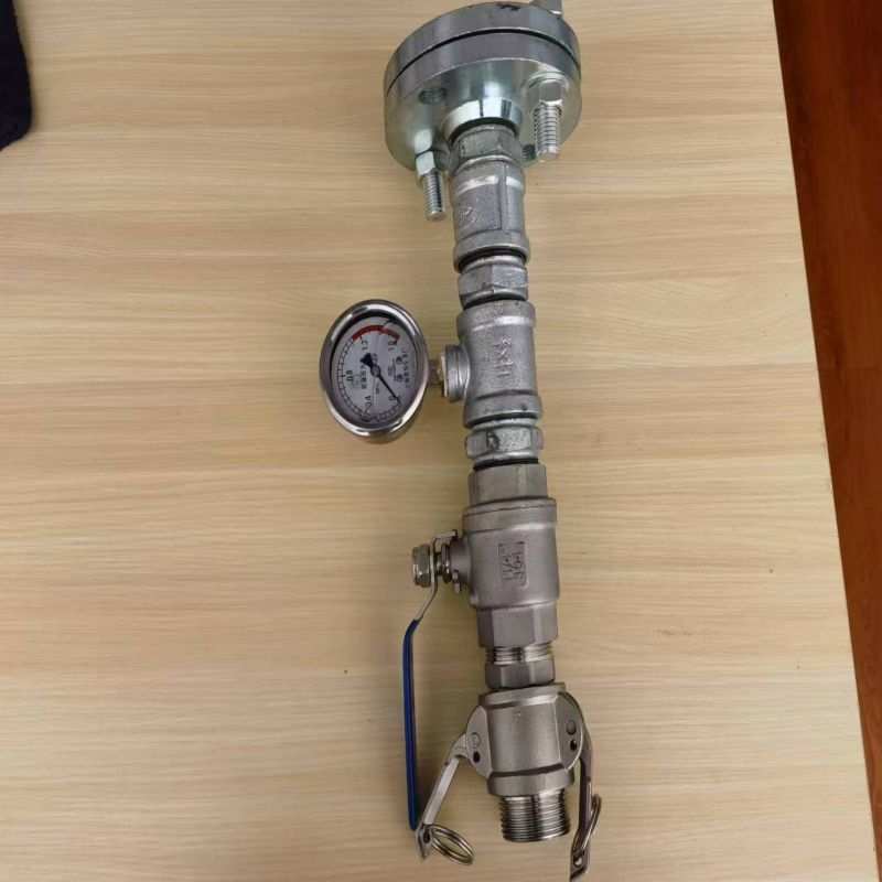 SM-RPC注浆管32/36专用快速接头衬砌台车水泥灌浆管器不锈钢材质