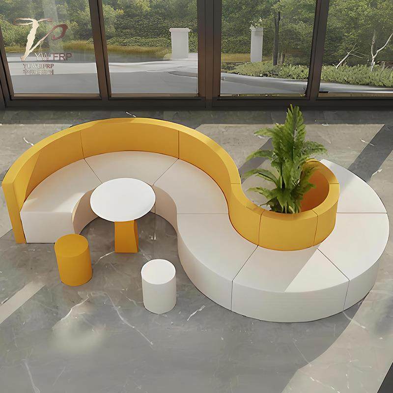 玻璃钢沙发茶几组合商场创意美陈休闲座椅户外广场公共休息等候椅,玩具/童车/益智/积木/模型,毛绒/玩偶/公仔/布艺类玩具,淘宝优惠券,粉丝福利购,淘宝优惠卷