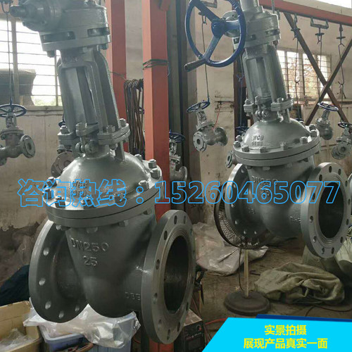 Z541H-16C 涡轮法兰闸阀 铸钢大口径阀门 DN450 500 600 800 1000