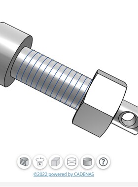 不锈钢拉伸弹簧支柱FFJ01/11-D4/D5/D6/D8/D10/D12-L20/L25/L30